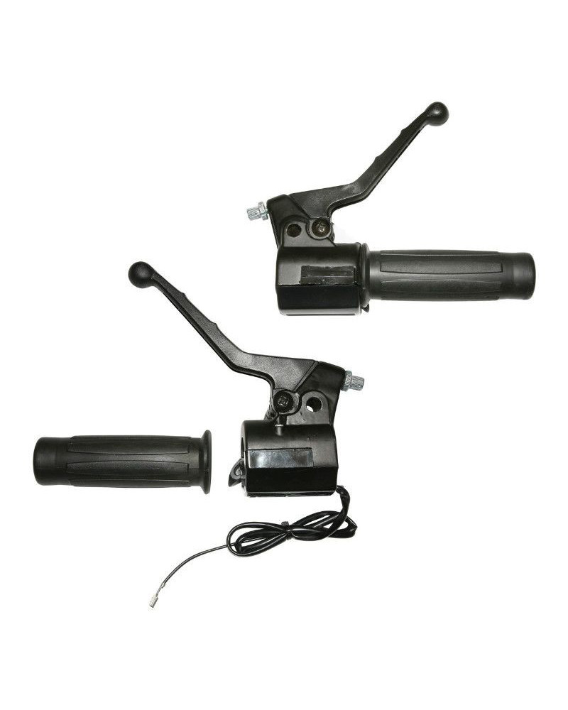 Poignée gaz/frein type CLB – Peugeot 103 SP/MVL/Clip/Vogue (kit complet)