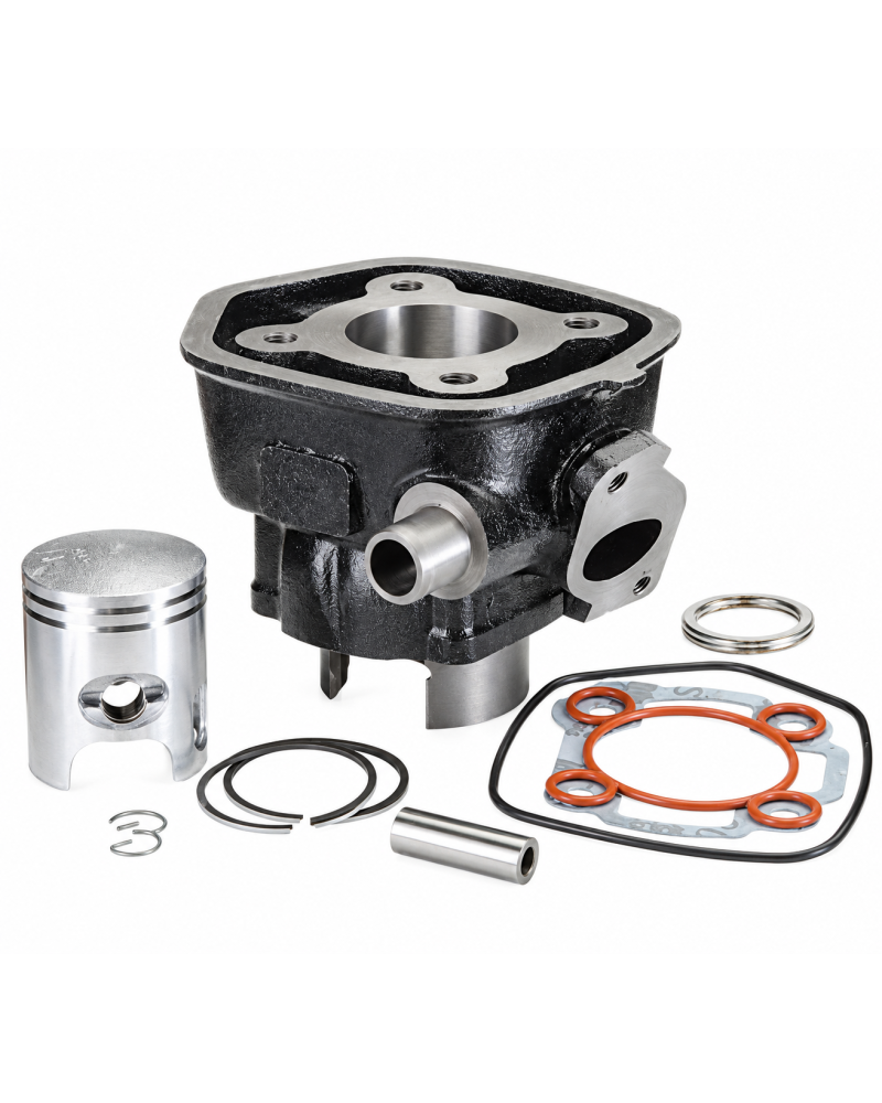 Cylindre piston fonte Teknix MBK Nitro Yamaha Aerox SR50 LC F12 LC Mach-G