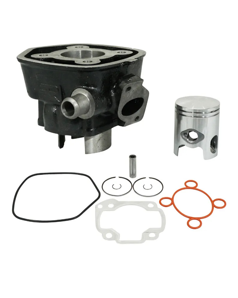 Cylindre piston DR Racing fonte Ø40 MBK Nitro Yamaha Aerox Minarelli liquide