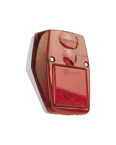 Feu arrière Tun’R Peugeot 103 chrome rouge