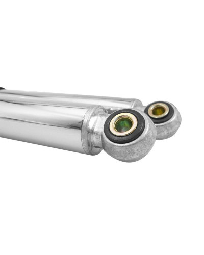 Paire d’amortisseurs chrome entraxe 320 mm pour Peugeot 103 MVL