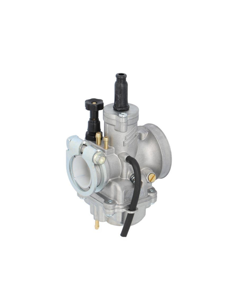 CARBURATEUR POLINI CP 21 (DEPRESSION / GRAISSAGE) STARTER A TIRETTE MONTAGE RIGIDE