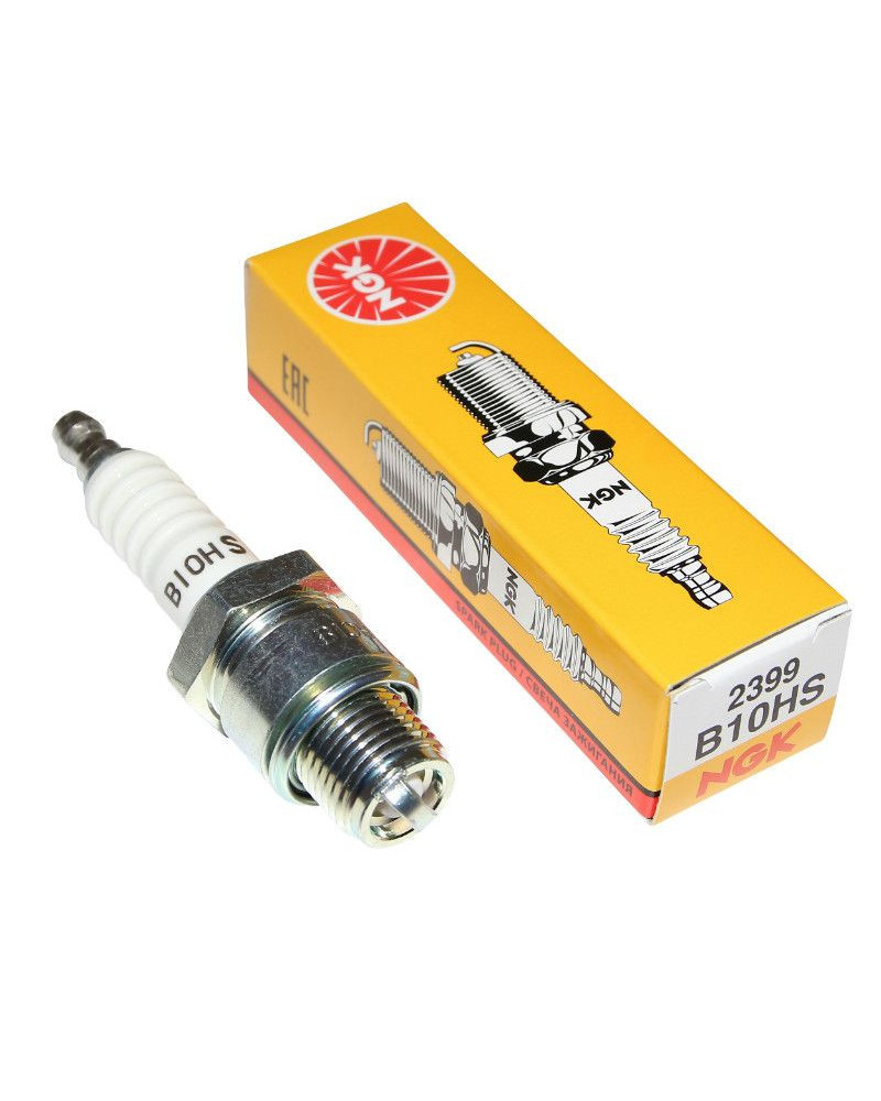 Bougie NGK B10HS filetage 14 mm indice thermique 10