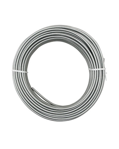 Gaine Replay diamètre 5 mm fil plat argent chrome 1 m
