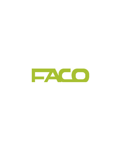 Coque arrière scooter Faco Booster noir brut