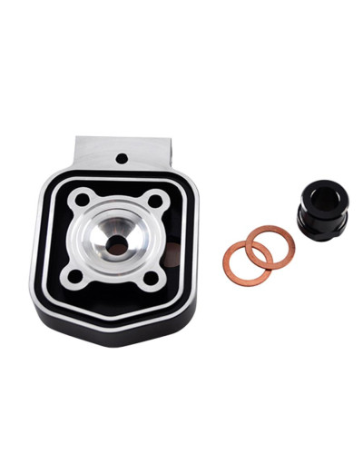 Haut moteur alu Doppler ER1 liquide MBK 51 piston mono-segment