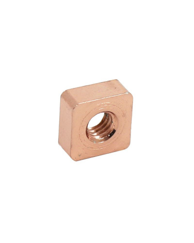 Écrou carré fixation pot Peugeot 103 cuivre M6 x 100 mm vendu à l’unité