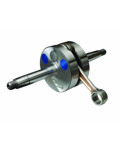 Vilebrequin Doppler Endurance MBK 51 masses pleines pas à droite axe piston 13 mm